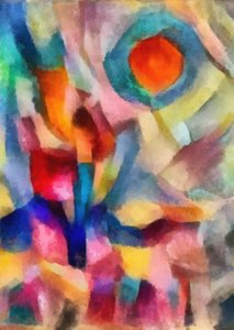 paesaggio lilla-violetto
